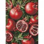 Набір з алмазною мозаїкою "Гранат у розрізі" 30х40см (Ідейка)