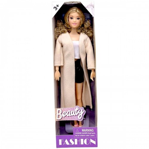 Кукла в пальто "Fashion Beauty" 29см (БЕЖЕВА) (MiC)