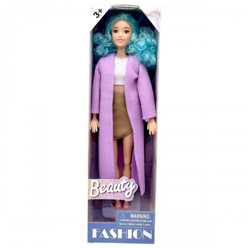 Кукла в пальто "Fashion Beauty" 29см (СИРЕНЕВАЯ) (MiC)