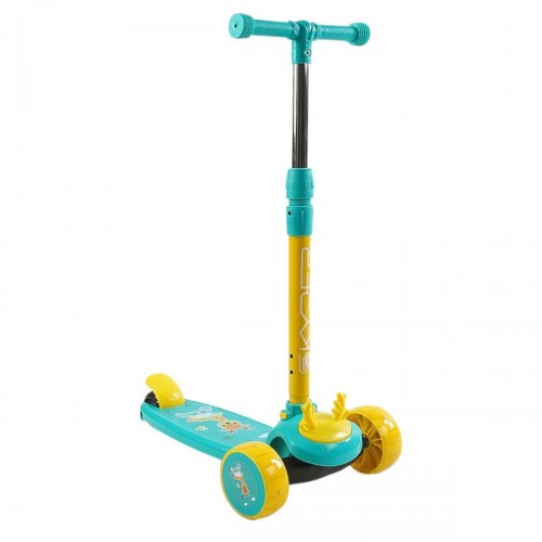 Самокат триколісний "Skyper" (колеса PU 108х41мм зі світлом, кермо знімне) (Skyper)