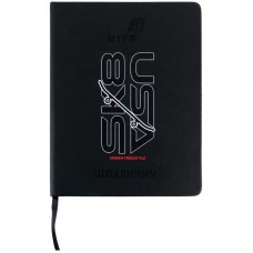 Щоденник шкільний, тверда обкл. PU, Skate