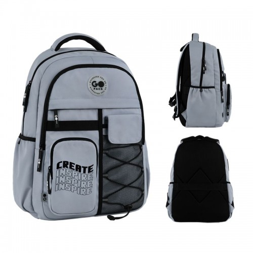 Рюкзак GoPack Education Teens 184 сірий (GoPack)