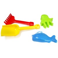 Песочный набор с 2-мя пасочками