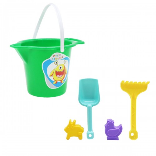 Пісочний набір "Монстрики" (зеленый) (Максимус)