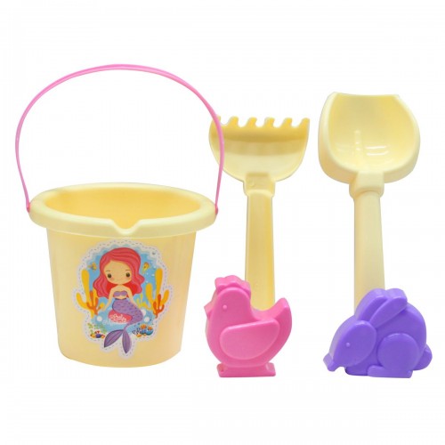 Песочный набор "Русалочка", жёлтый (Максимус)