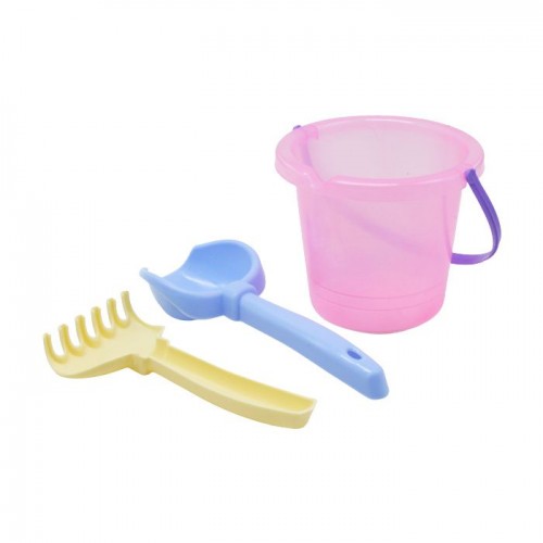 Пісочний набір із наклейками "Create it", рожевий (MiC)