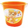 Ведро детское "Пляжные развлечения", оранжевое (Maximus)