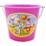 Ведро детское "Пляжные развлечения", розовый (Maximus)