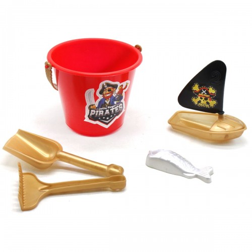 Песочный набор "Весёлый Роджер", красный (Максимус)