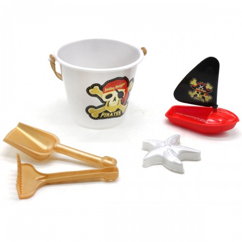 Песочный набор "Весёлый Роджер", белый (Максимус)