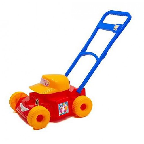 Каталка "Газонокосилка-кепка" (красная) (Максимус)