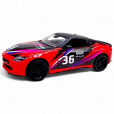 Машинка NISSAN FAIRLADY Z (CUSTOMIZED EDITION) КРАСНАЯ