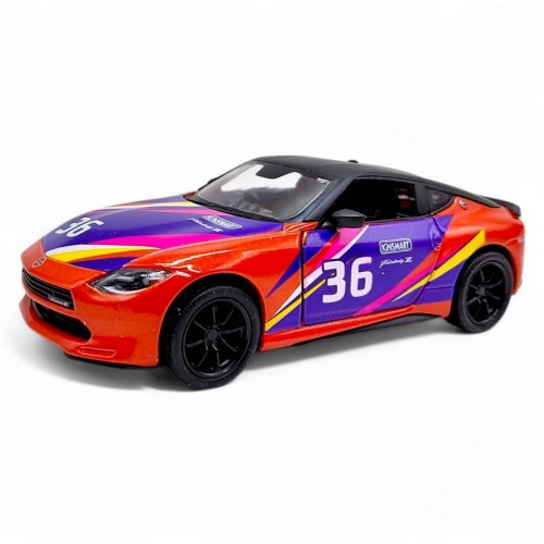 Машинка NISSAN FAIRLADY Z (CUSTOMIZED EDITION) Оранжевая (Kinsmart)