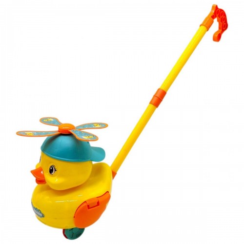 Каталка "Утенок" с ручкой (пакет 21*18*19 см) (Maximus)