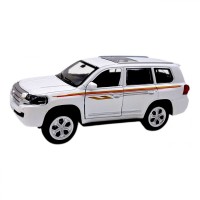 Автомодель - TOYOTA S2 LAND CRUISER (БЕЛАЯ)