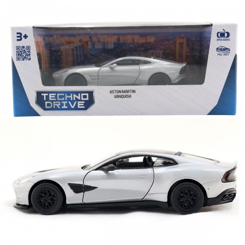 Автомодель - ASTON MARTIN VANQUISH (СЕРЕБРИСТЫЙ) (MiC)