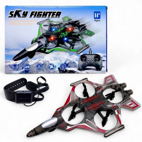 ЛІТАК "SKY FIGHTER" Р/К (ЧЕРВОНИЙ) (MiC)