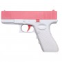 Водный пистолет "GLOCK" 16*11,5см (РОЗОВО-БЕЛЫЙ) (MiC)