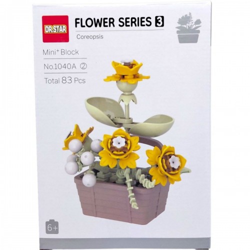 КОНСТРУКТОР MINI BLOCK "FLOWER SERIES" (ВИД 2) (Dr.Star)