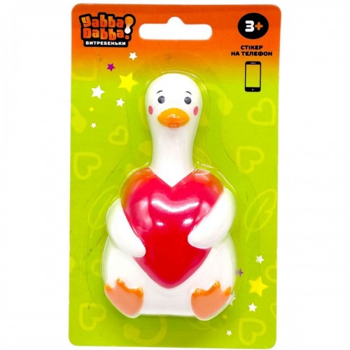 Антистрес сквіш-стікер YabbaDabba "Качка" (ВИД 2) (MiC)