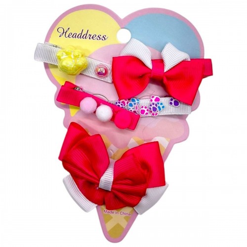 Аксесуари для дівча заколочки, прикраси для волосся (ФУКСІЯ) (MiC)