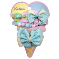 Аксесуари для дівча заколочки, прикраси для волосся (МʼЯТНИЙ)