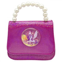 Дитяча сумочка-клатч (МАЛИНОВА)