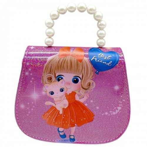 Дитяча сумочка "Дівчинка" (МАЛИНОВА) (MiC)