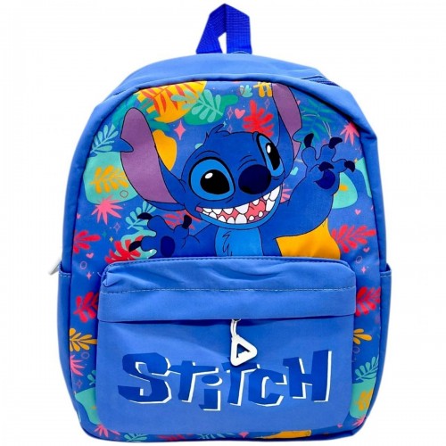 Рюкзак детский "Stitch/Стич" 34х12х26 см (ГОЛУБОЙ) (MiC)