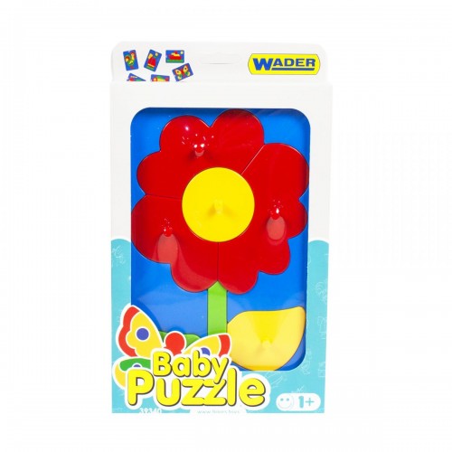 Развивающая игрушка "Baby puzzles: Цветок" (Wader)