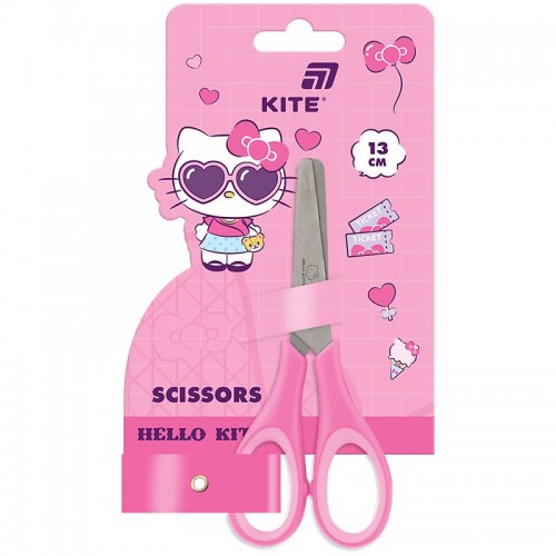 Ножницы детские с рез. вставками, 13см HK (Kite)