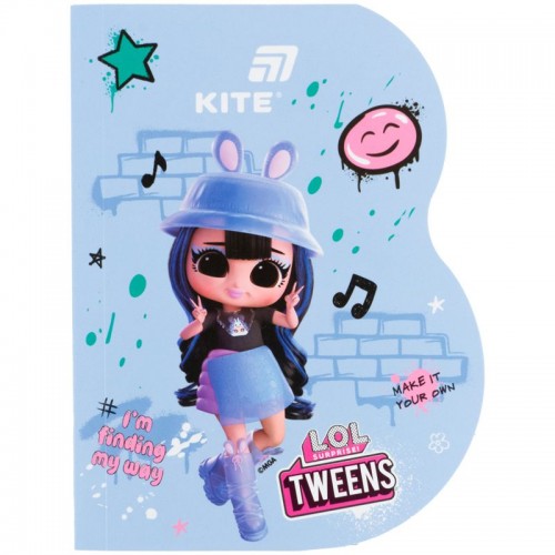 Блокнот вирубка, клей, 60арк., А6 LO (Kite)