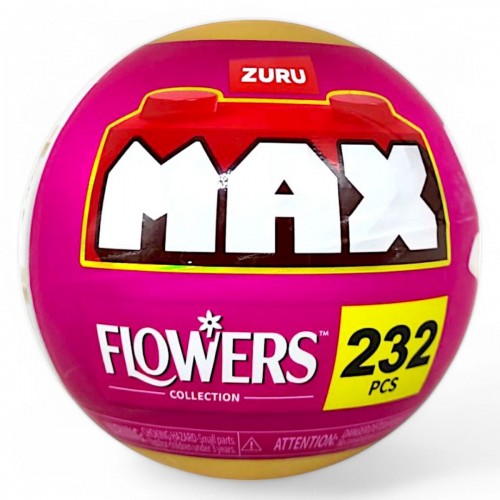 Конструктор в капсуле Max S1 – Садовые цветы вид 2 (ZURU)