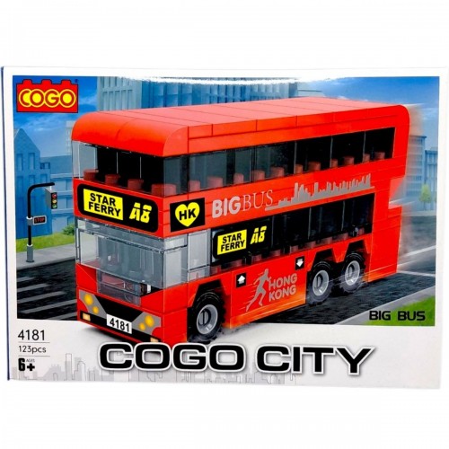 Конструктор "Місто" (123 елм.) Великий автобус / COGO (COGO)
