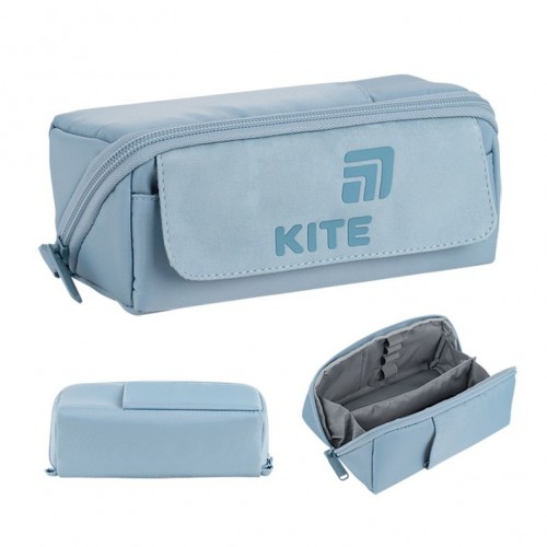 Пенал Kite 2702-2 светло-голубой (Kite)
