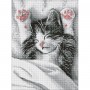 Алмазна мозаїка "Муркотливий ранок" 30х40см (Ідейка)