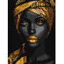Картина по номерам - Золотое изящество с красками металлик extra ©art_selena_ua (Ideyka)