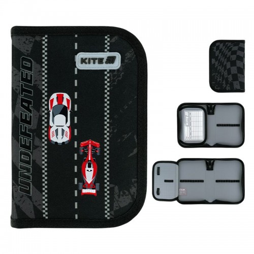 Пенал Kite 1 отд., 1 отв., без наполнения 621 Race&Win (Kite)