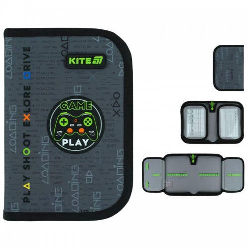 Пенал Kite 1 отд., 2 отв., без наполнения 622 Good Game (Kite)