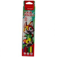 Кольорові олівці, 6 шт., BD-3011