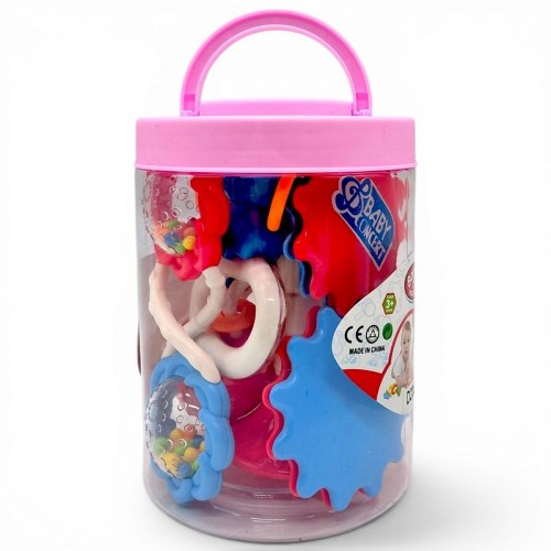 Набор погремушек в колбе (6 шт) р.16x11,5x11,5 см (YG Toys)