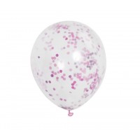 Шарики,12 дюймовые (30 см) Confftis Balloon 2,8г, 5шт. в пакете, 5 цветов микс