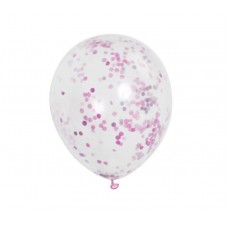 Шарики,12 дюймовые (30 см) Confftis Balloon 2,8г, 5шт. в пакете, 5 цветов микс