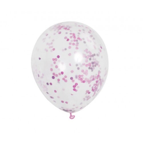 Шарики,12 дюймовые (30 см) Confftis Balloon 2,8г, 5шт. в пакете, 5 цветов микс (МІС)