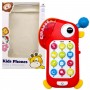 Игрушечный мобильный телефон, музыкальный (КРАСНЫЙ) (LITTLE TIN LOK)