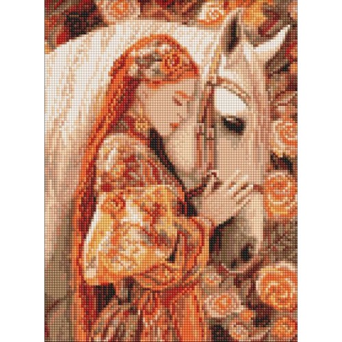 Алмазна мозаїка - "Зв'язок душ" (40х30 см) (Ideyka)