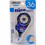 Корректор ленточный 5мм*36м JINUO (СИНИЙ) (MiC)