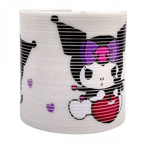 Игрушка радуга пружинка "Kuromi / Куроми" 5.5 см (Белый) (MiC)