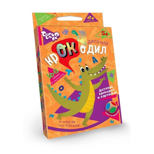 Настільна гра вікторина Дитячий крокодил укр (Dankotoys)