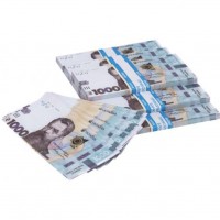 Сувенир номиналом 1000 гривен (80 шт купюр)